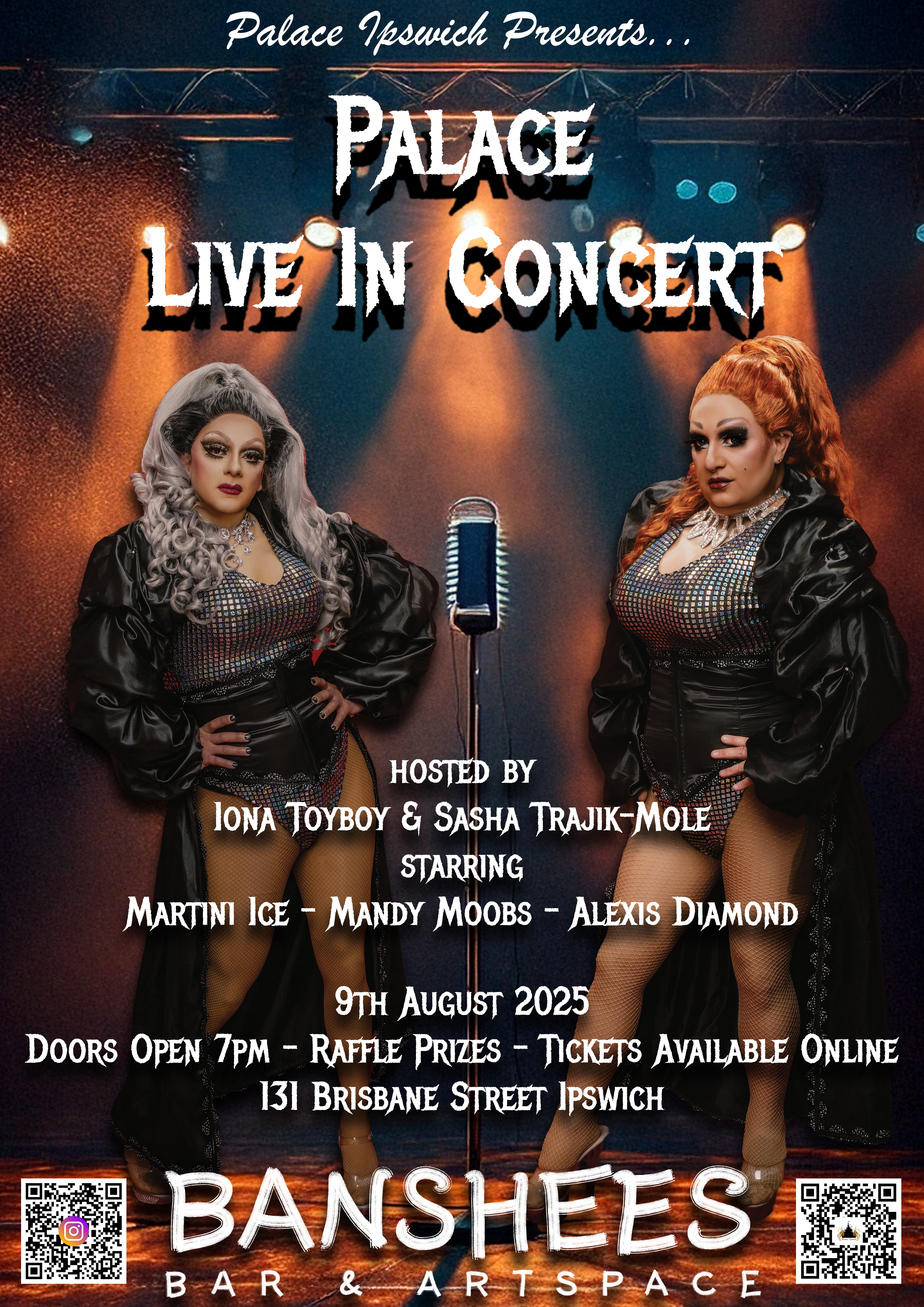 Palace, Live in Concert Poster