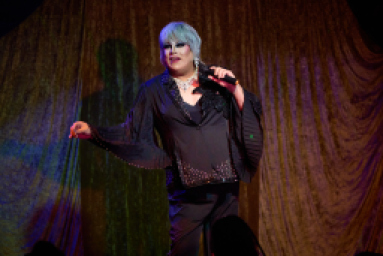 Dame Martini Fernando Ice performs at Palace Ipswich Live in Concert Drag Show<br> <sup>©</sup>James Troi