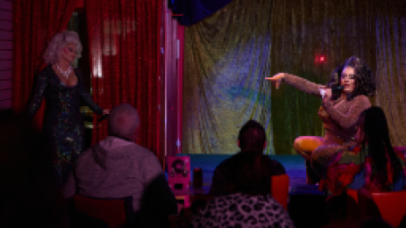Sasha Trajik-Mole & Iona Toyboy perform at Palace Ipswich Live in Concert Drag Show<br> <sup>©</sup>James Troi