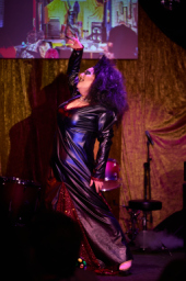 Sasha Trajik-Mole performs at Palace Ipswich's Rocktober Drag show.<br> <sup>©</sup>James Troi