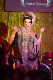 Iona Toyboy performs at Palace Ipswich's Rocktober Drag show.<br> <sup>©</sup>James Troi