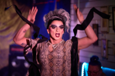 Iona Toyboy performs at Palace Ipswich's Rocktober Drag show.<br> <sup>©</sup>James Troi