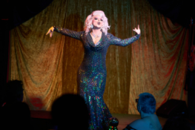Iona Toyboy performs at Palace Ipswich's 90s Drag Show<br> <sup>©</sup>James Troi